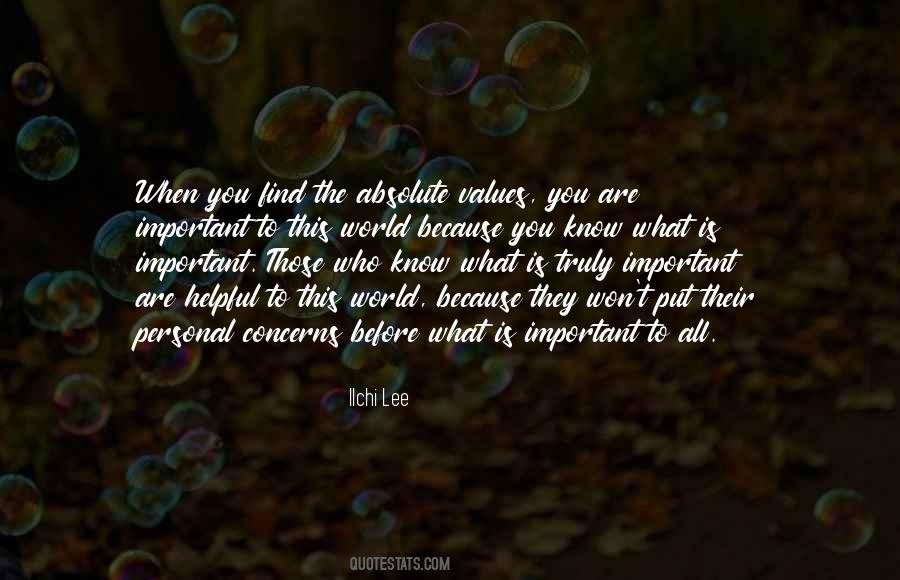 Quotes About Personal Values #843114