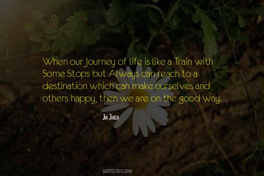 Quotes About Journey Destination #272920