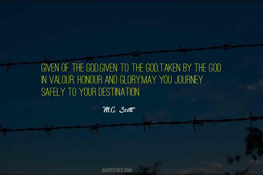 Quotes About Journey Destination #565460