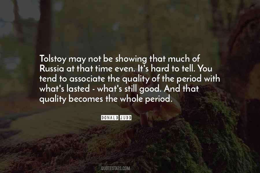 Quotes About Quality Of Time #144665
