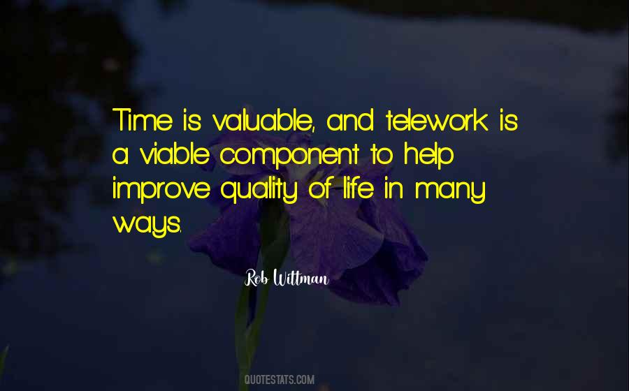 Quotes About Quality Of Time #565486