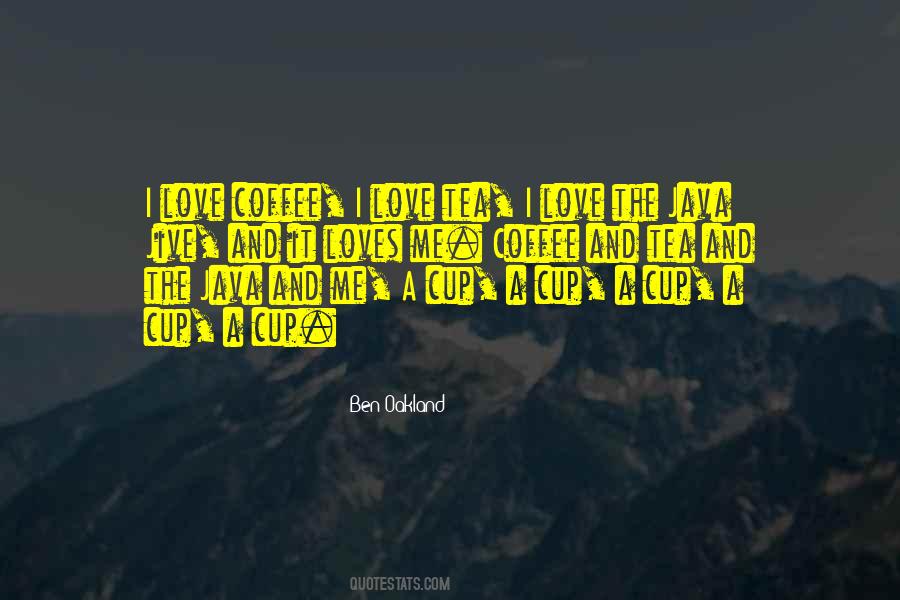 Love Coffee Quotes #846052