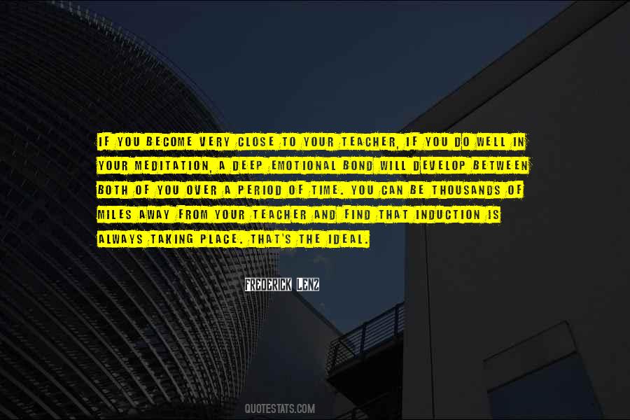 Meditation Teacher Quotes #1218088