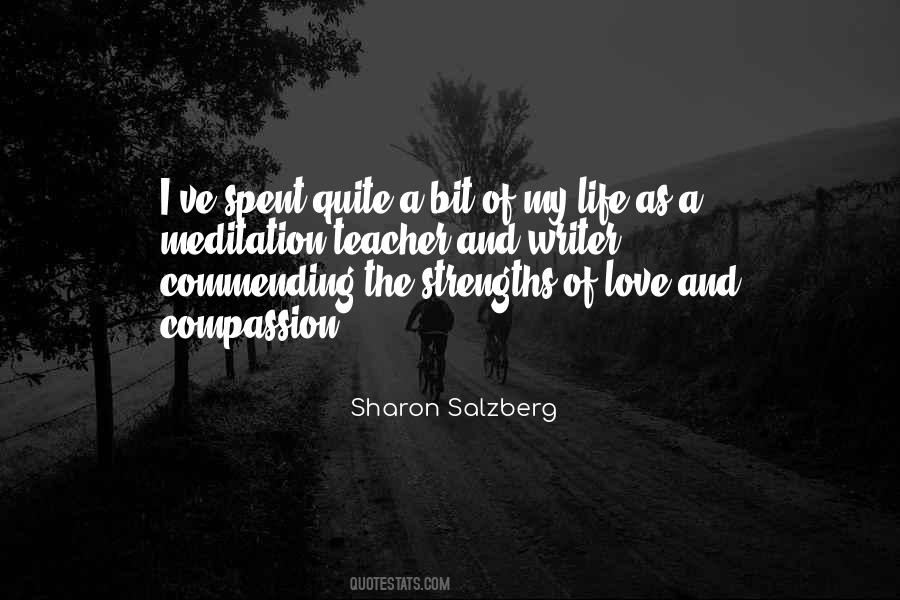 Meditation Teacher Quotes #1726187
