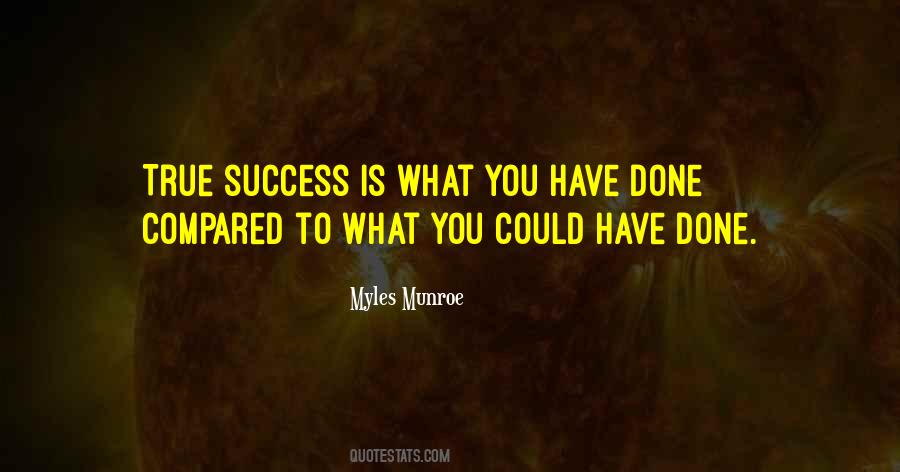 Quotes About True Success #1457445