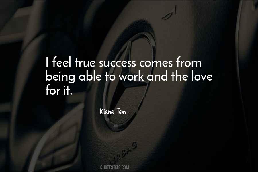 Quotes About True Success #801210