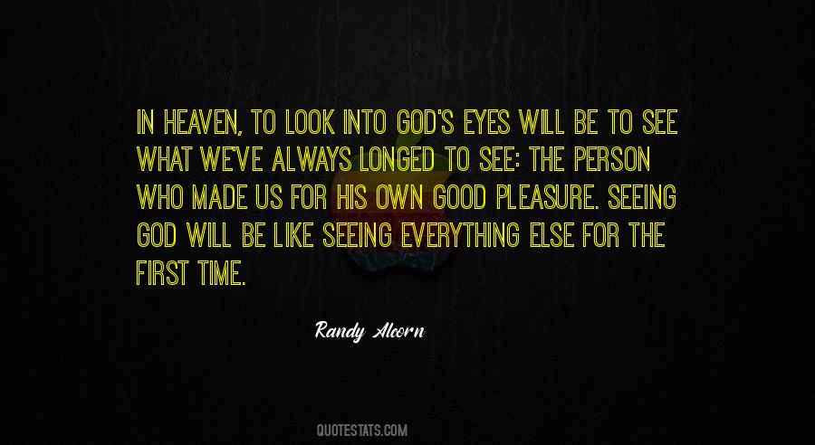 Look In His Eye Quotes #1267149
