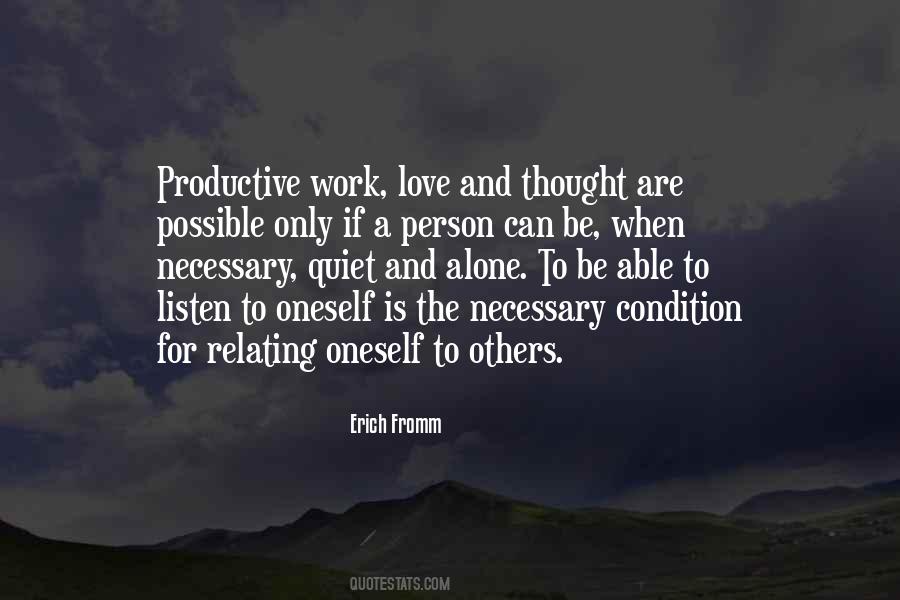Quotes About Productive Work #1626691