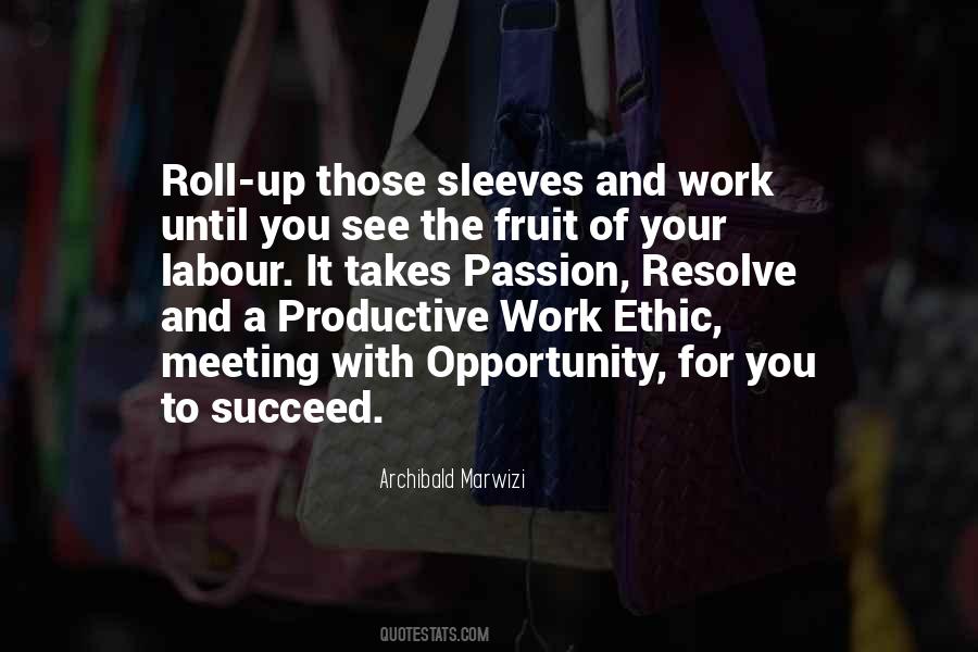 Quotes About Productive Work #204061