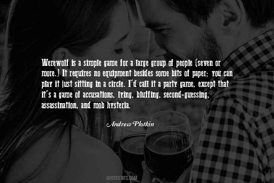 Party Game Quotes #892544