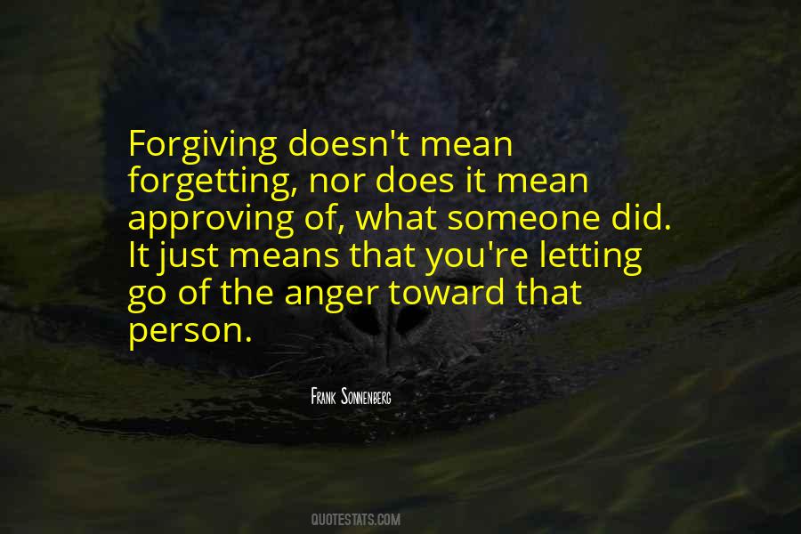 Quotes About Anger And Forgiveness #1149149