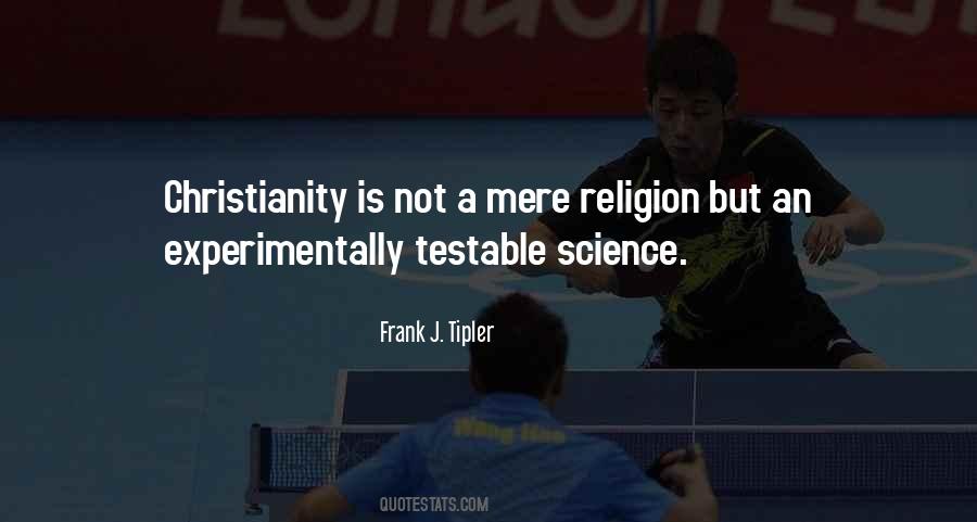 Testable Science Quotes #1585070