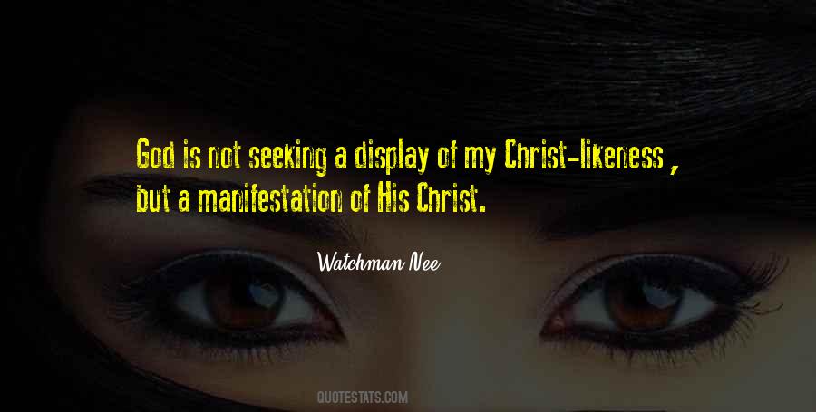 Likeness Of God Quotes #1691955