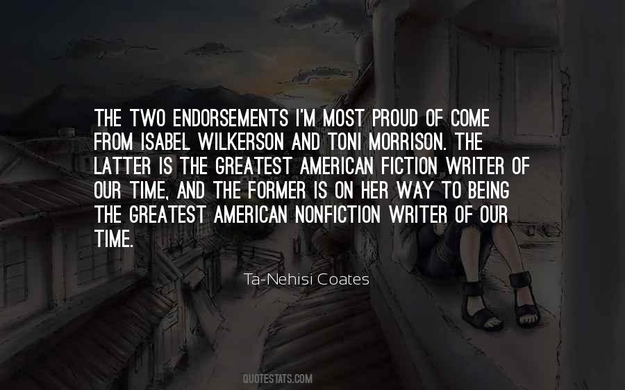 American Writer Quotes #1407138
