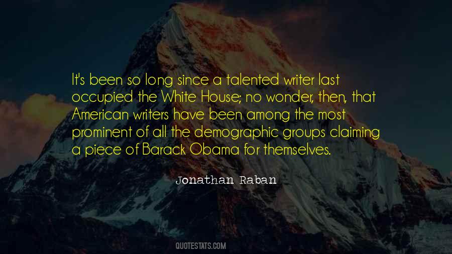 American Writer Quotes #1872577