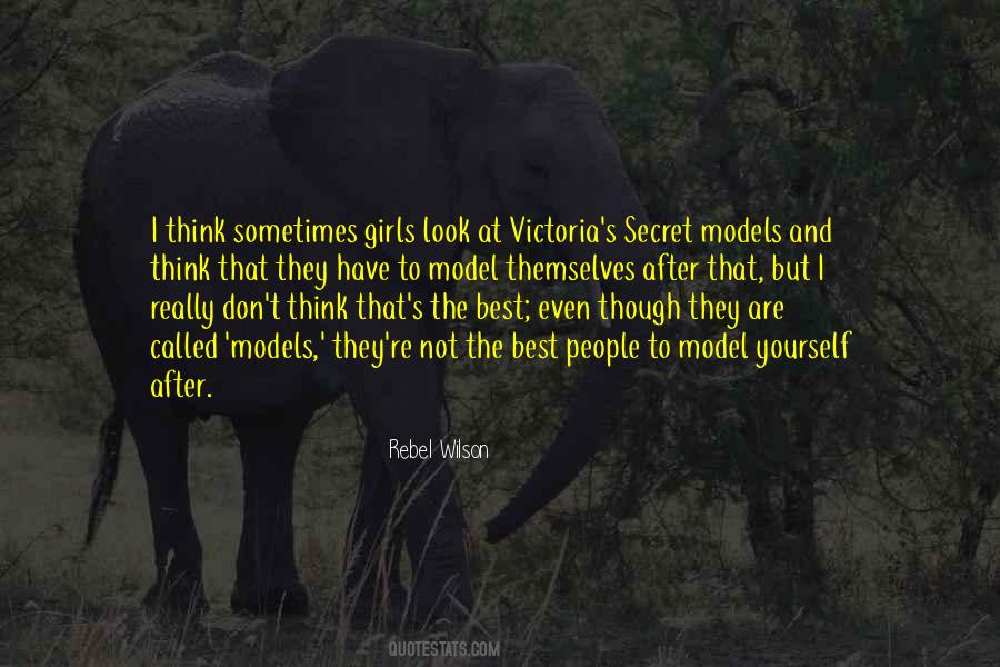 Quotes About Victoria's Secret #1798447