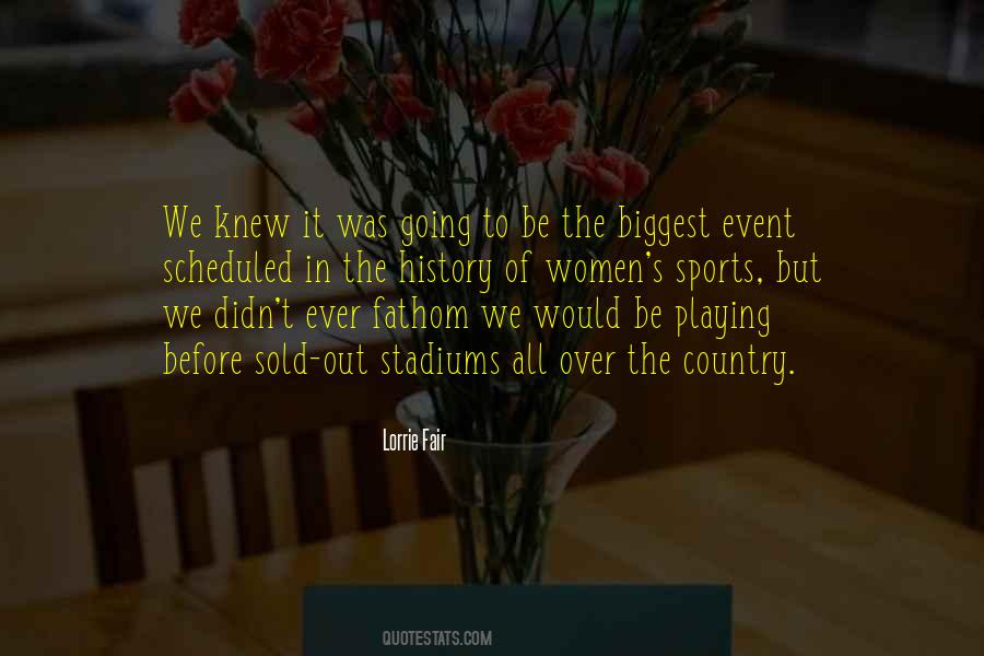 Sports Women Quotes #964401