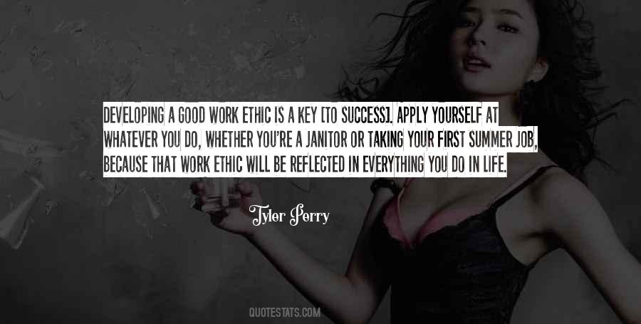 Quotes About A Good Work Ethic #580234