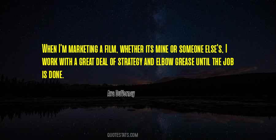 Film Marketing Quotes #114429
