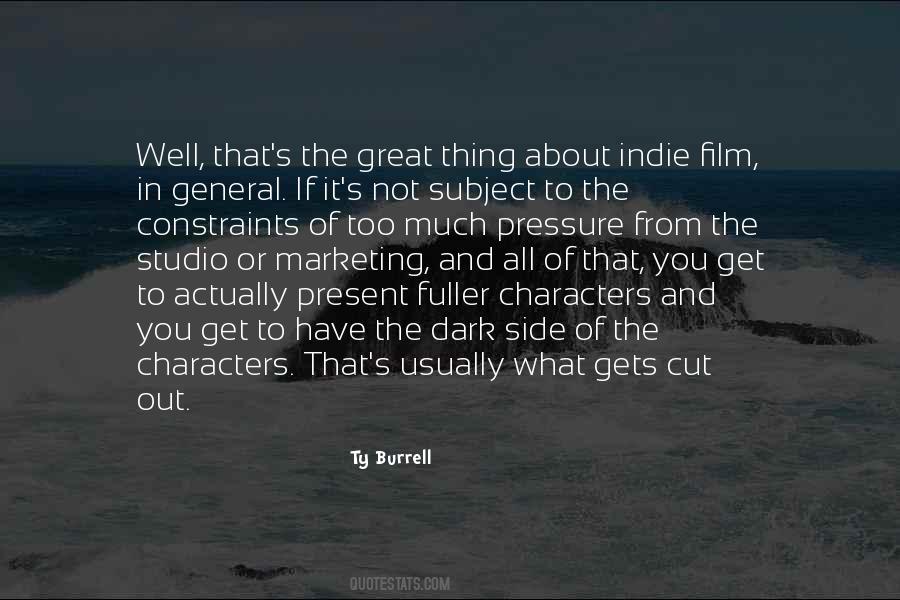 Film Marketing Quotes #1553722