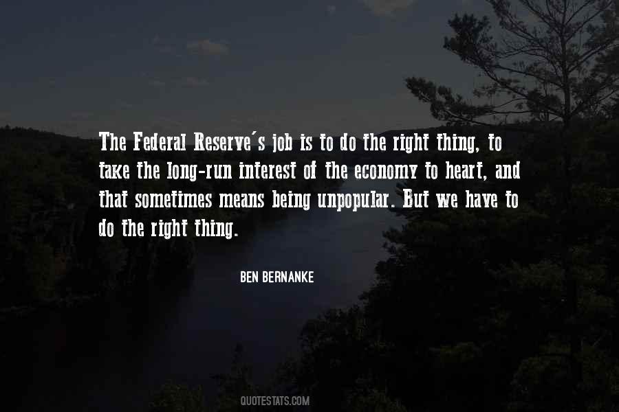 Quotes About Federal Reserve #141659