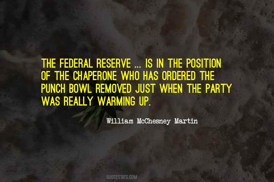 Quotes About Federal Reserve #238626