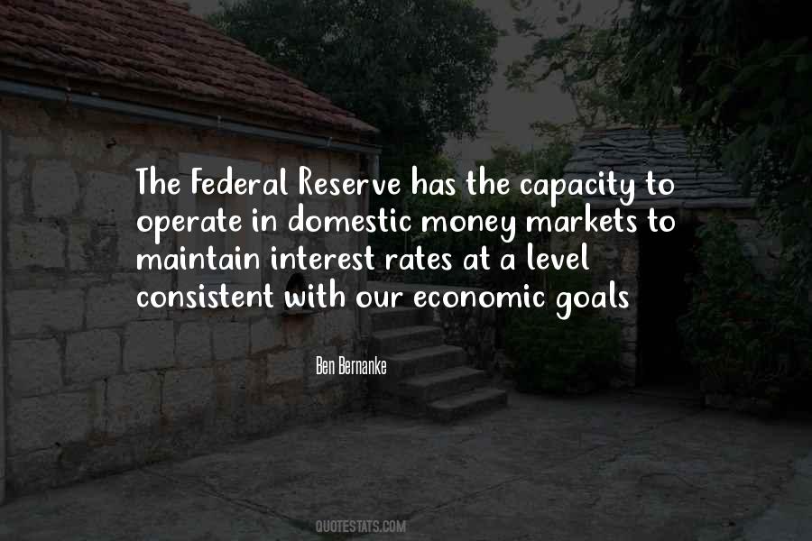 Quotes About Federal Reserve #353549