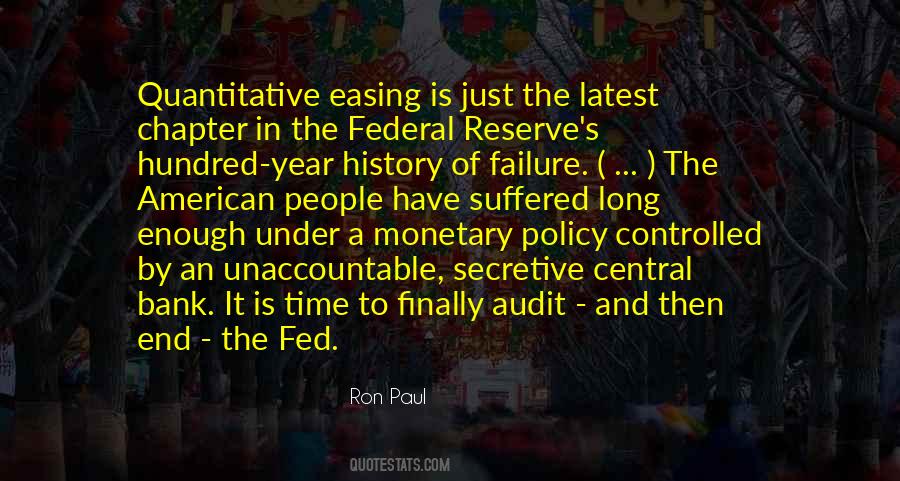 Quotes About Federal Reserve #551462