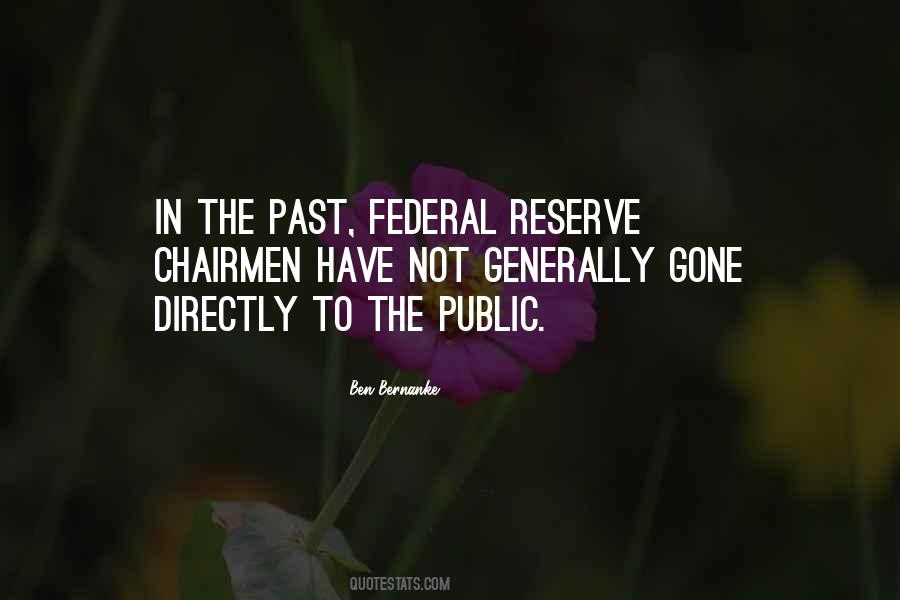 Quotes About Federal Reserve #907163