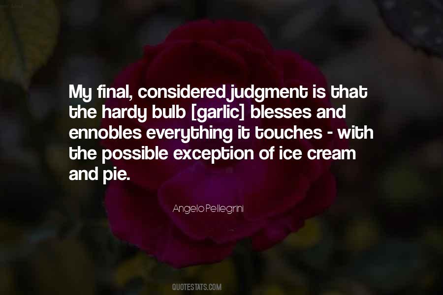 Final Judgment Quotes #1116475