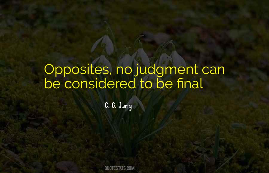 Final Judgment Quotes #1530530