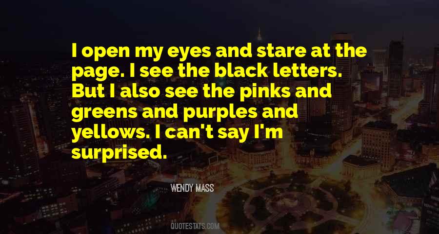Pinks And Greens Quotes #1197293