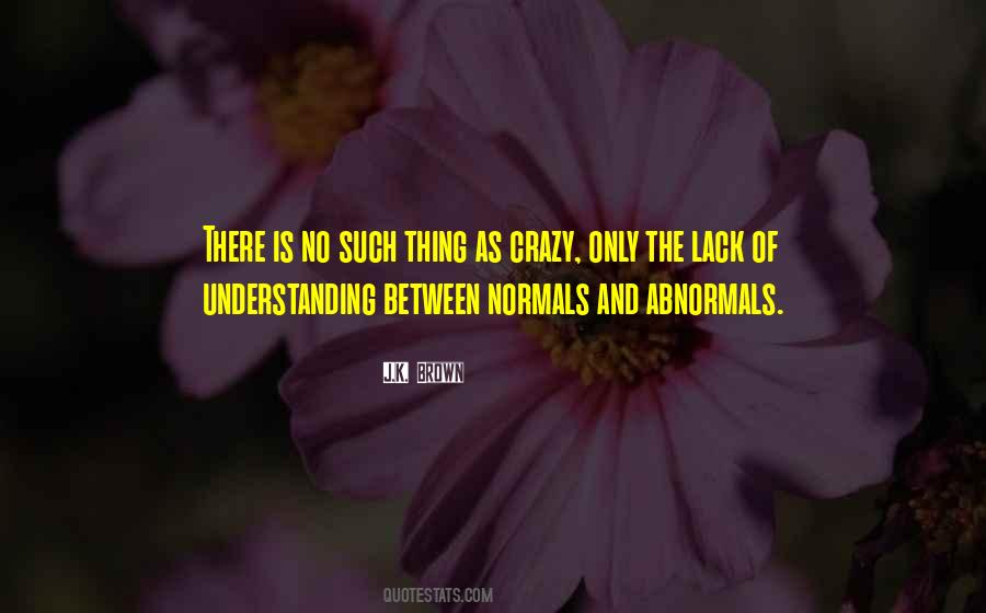 Quotes About Lack Of Understanding #124462