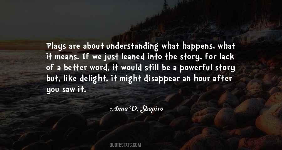 Quotes About Lack Of Understanding #660043