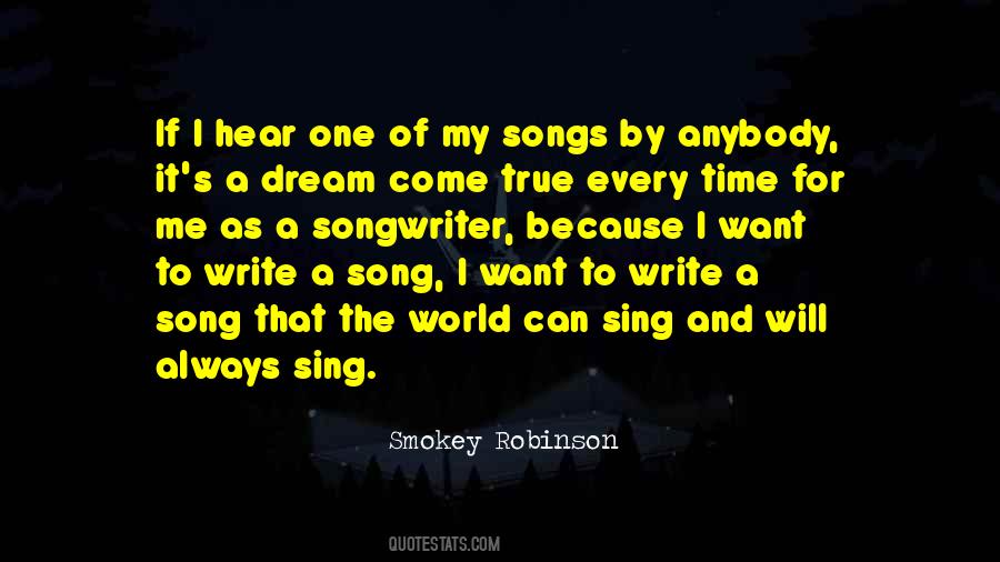 Dream Song Quotes #883022