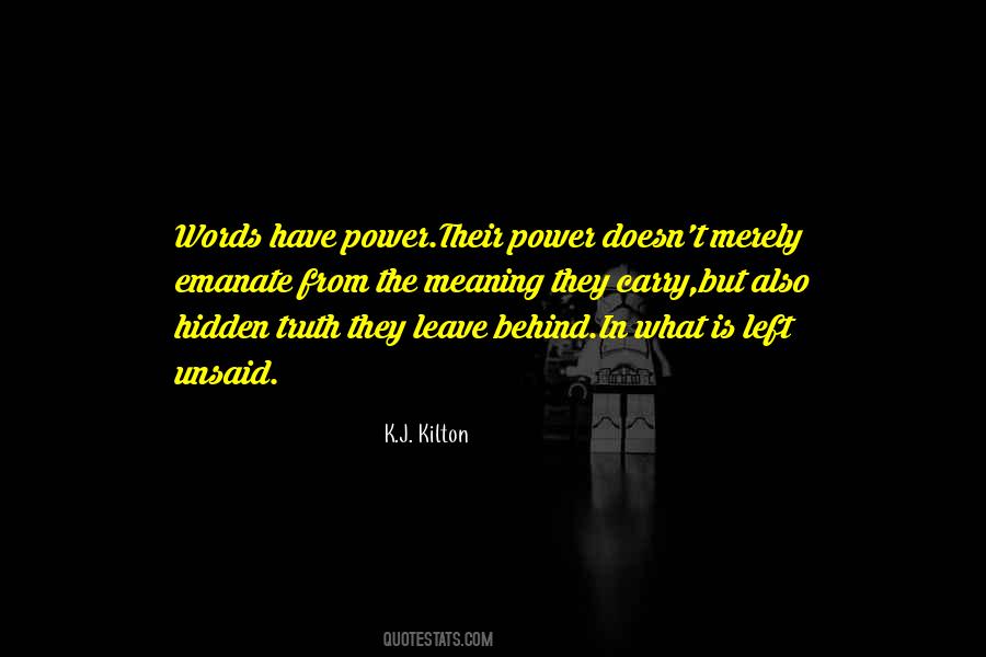 Power Of Truth Quotes #115828