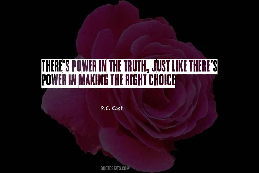 Power Of Truth Quotes #126445