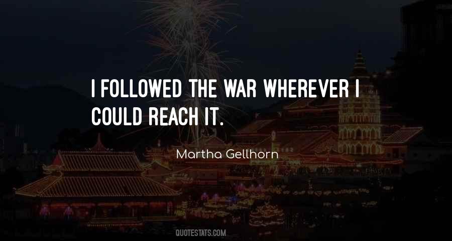 Gellhorn Quotes #44725
