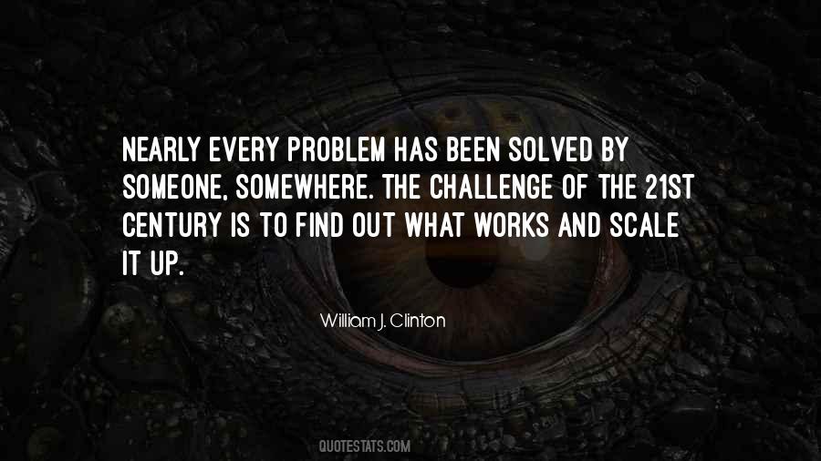 Solved The Problem Quotes #333