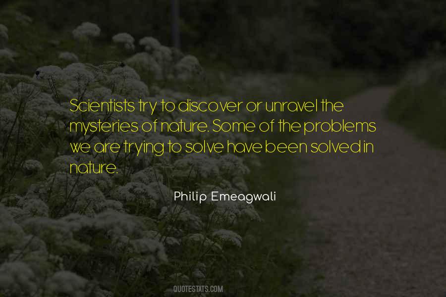 Solved The Problem Quotes #440396
