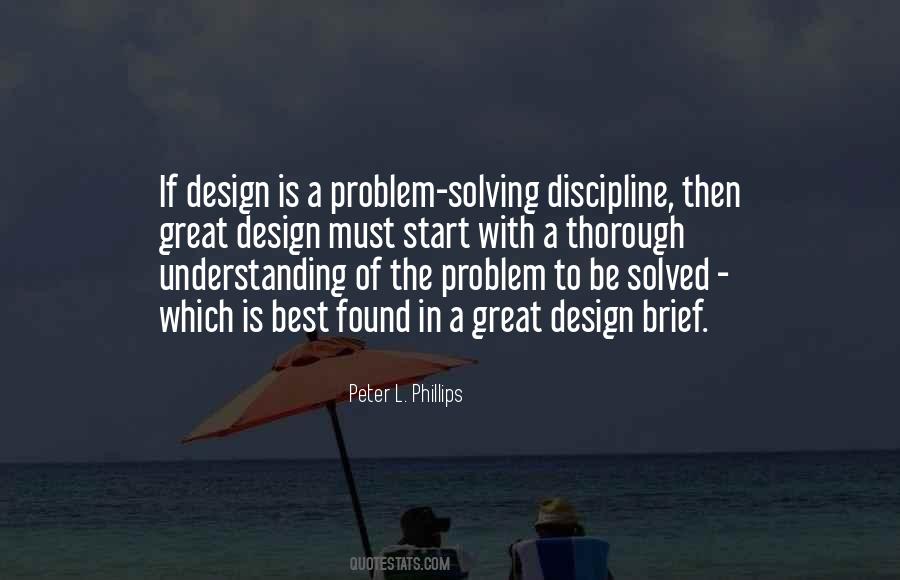 Solved The Problem Quotes #465211