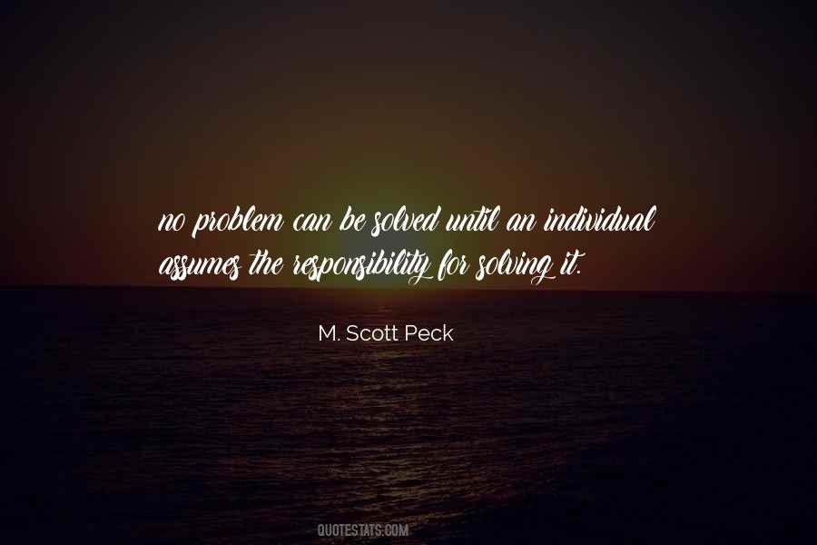 Solved The Problem Quotes #678001