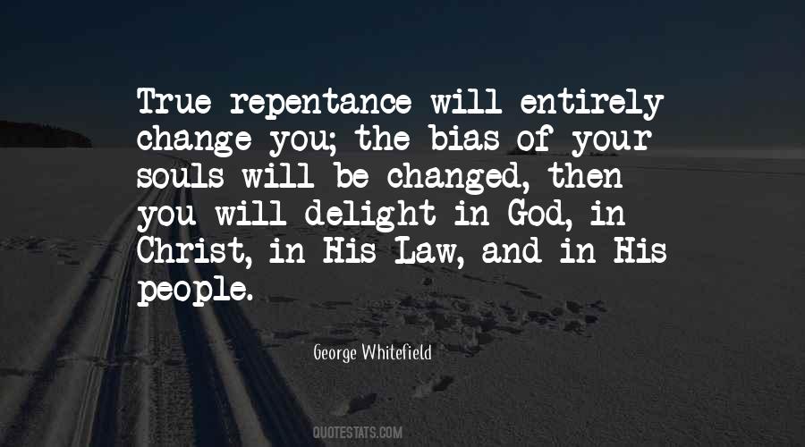 Quotes About True Repentance #1387856