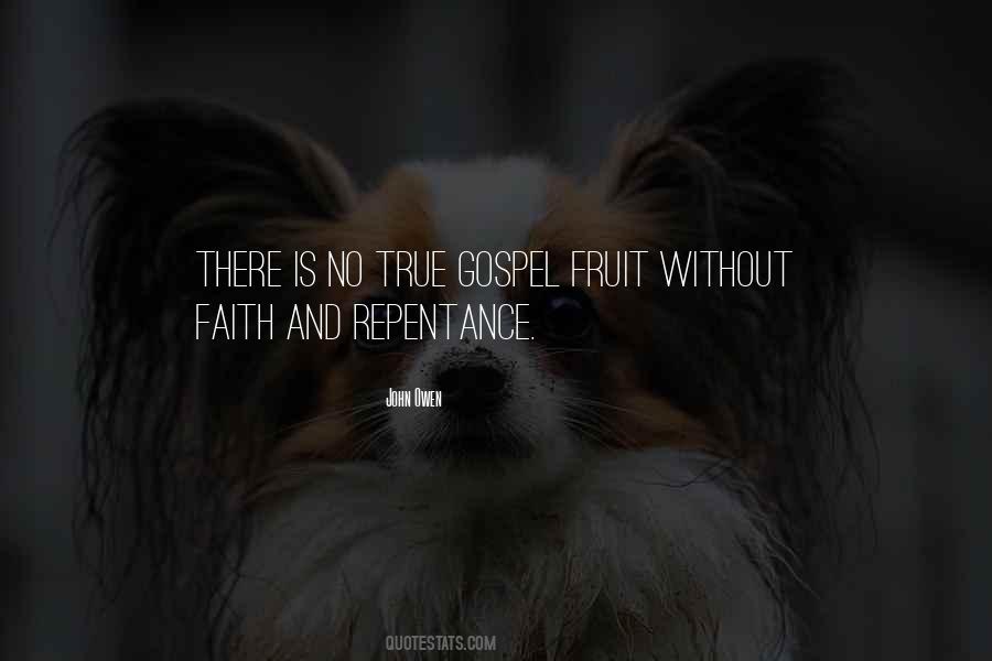 Quotes About True Repentance #1505472