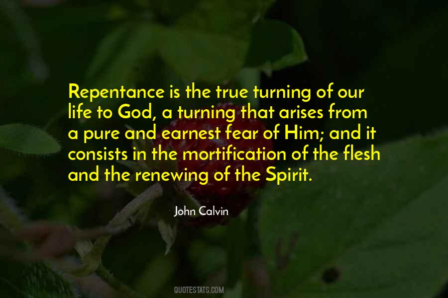 Quotes About True Repentance #328843