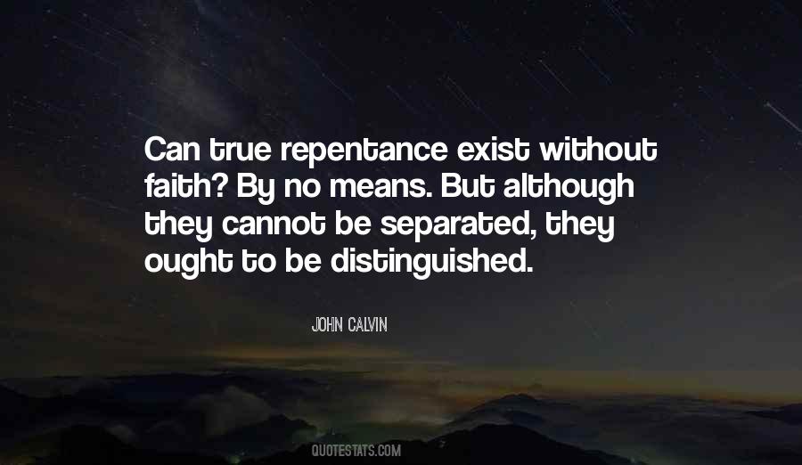 Quotes About True Repentance #551710