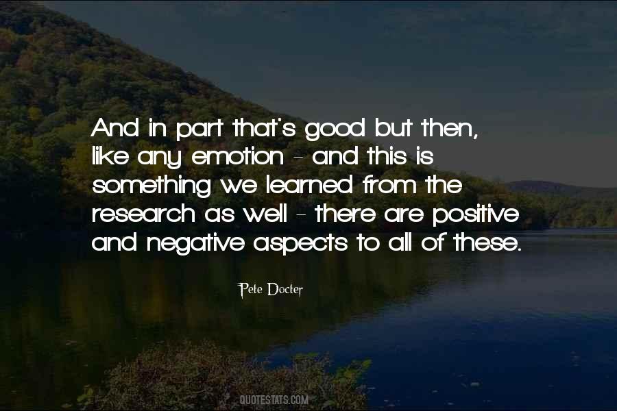 Quotes About Positive And Negative #928000