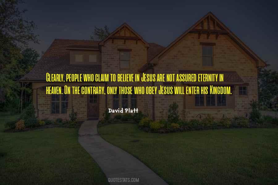 Eternity With Jesus Quotes #1414191