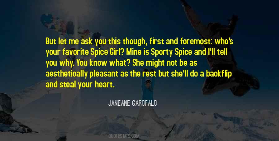 Quotes About Sporty Girl #1424190