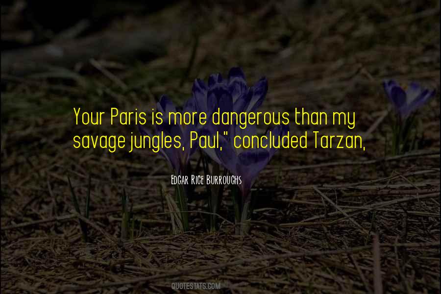 Quotes About Tarzan #680915